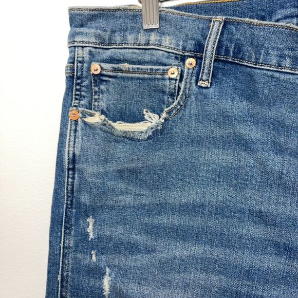 GAP Vintage Stretch Denim Medium Stretch Fabric Cheeky Straight High Rise 20/35P - Picture 2 of 16